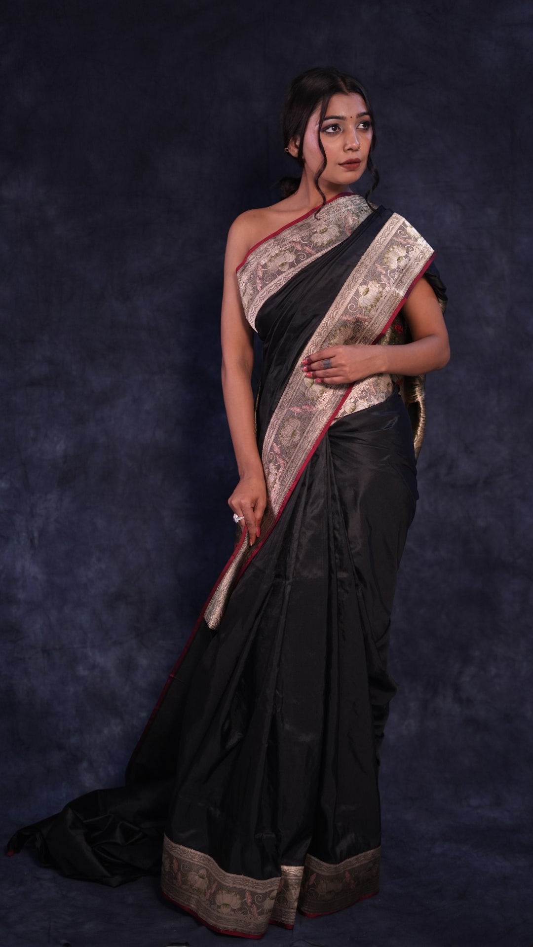 Hansika: Pure Katan silk Banarasi saree