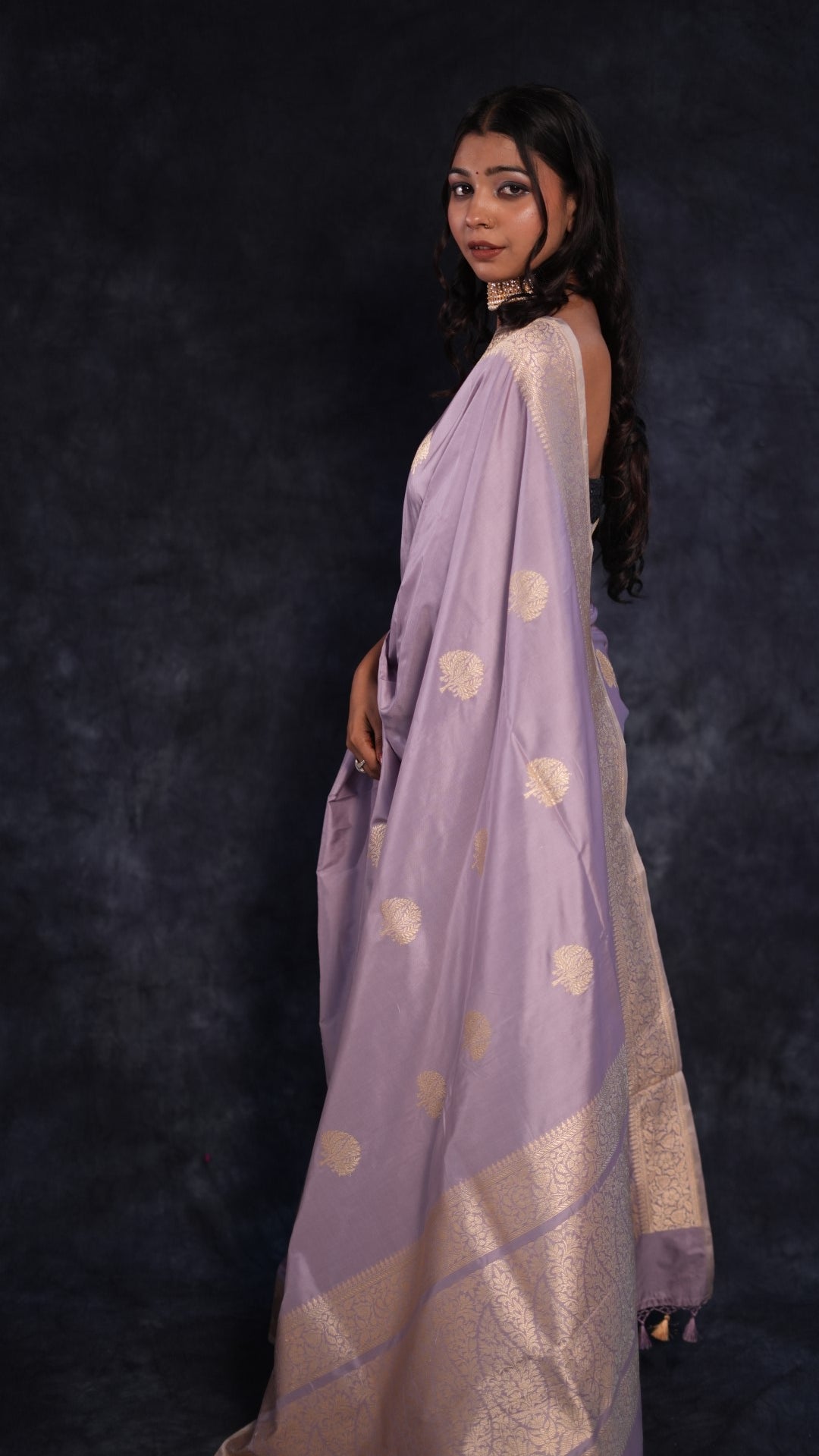 Pakhi: pure Katan silk Banarasi saree