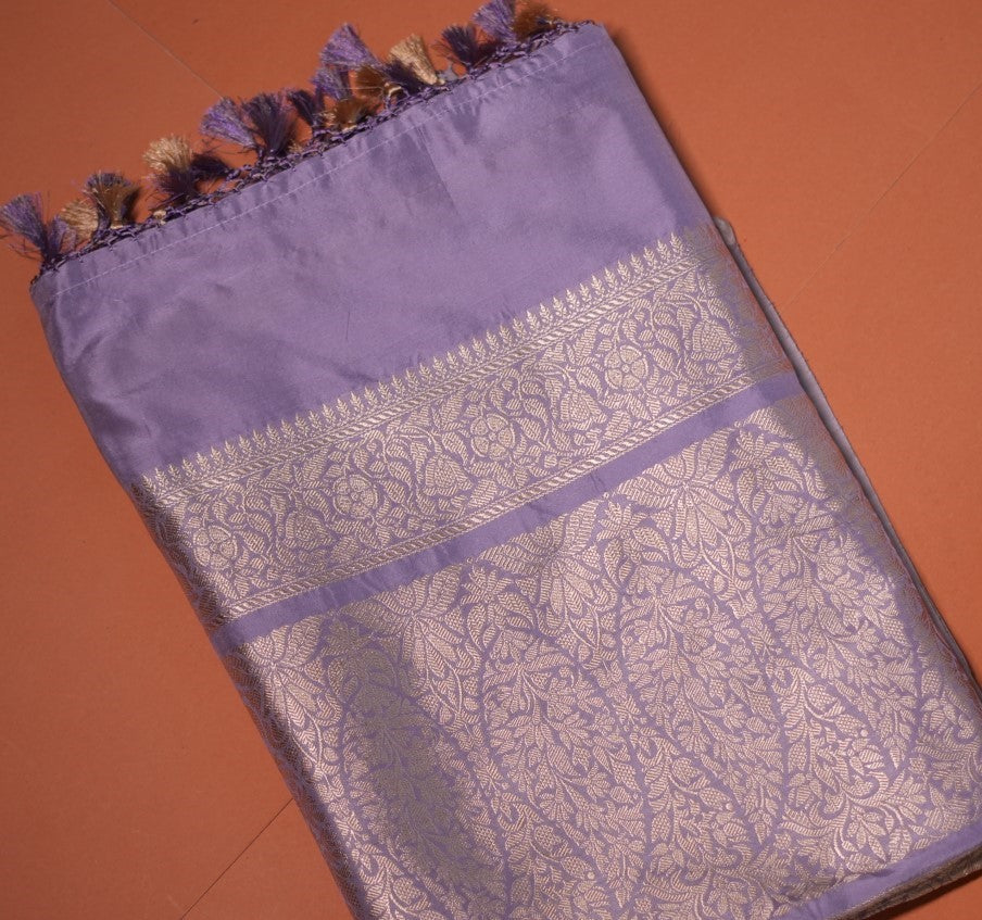 Pakhi: pure Katan silk Banarasi saree