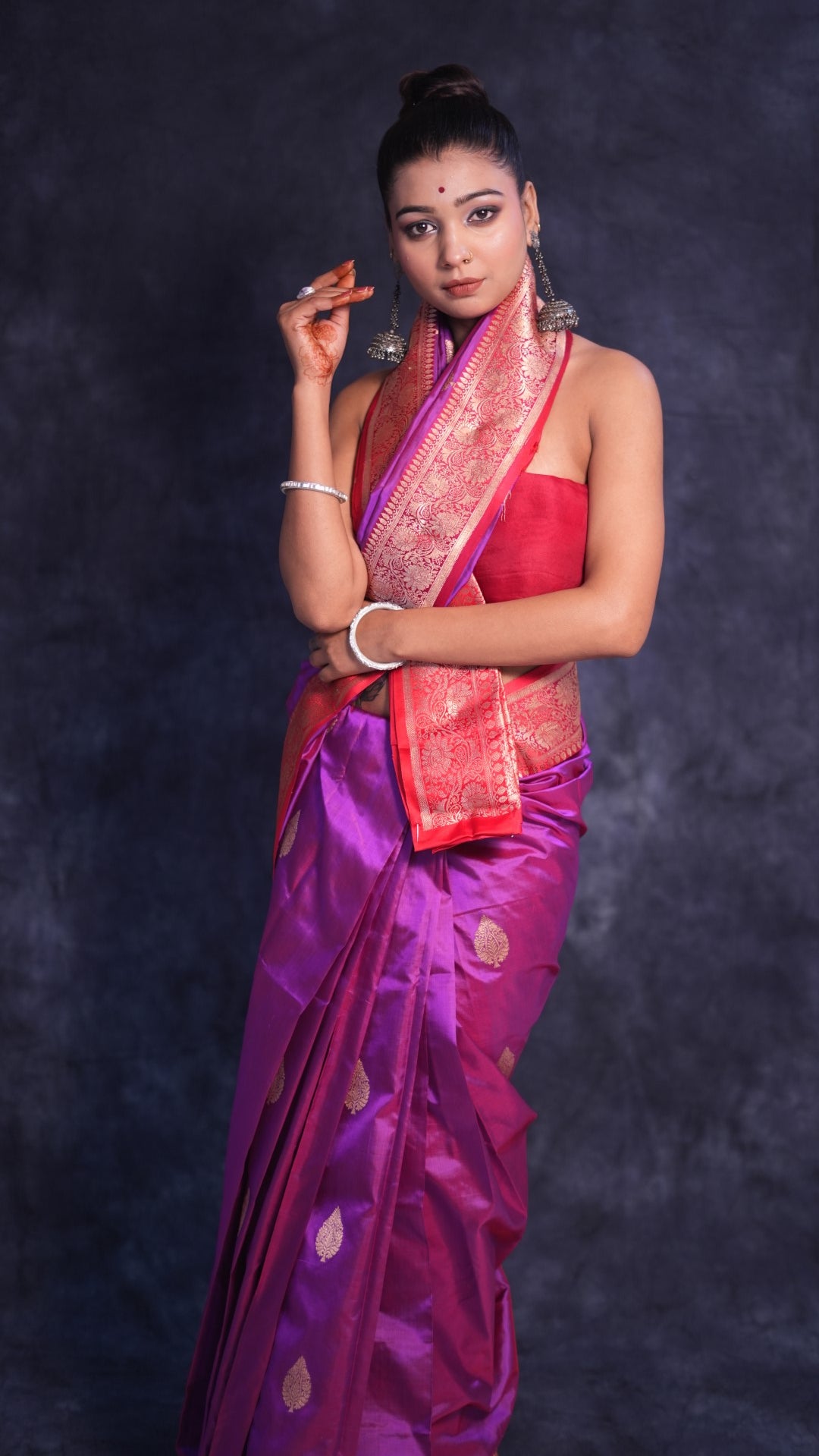 Kaya: Luxurious Katan silk banarasi saree