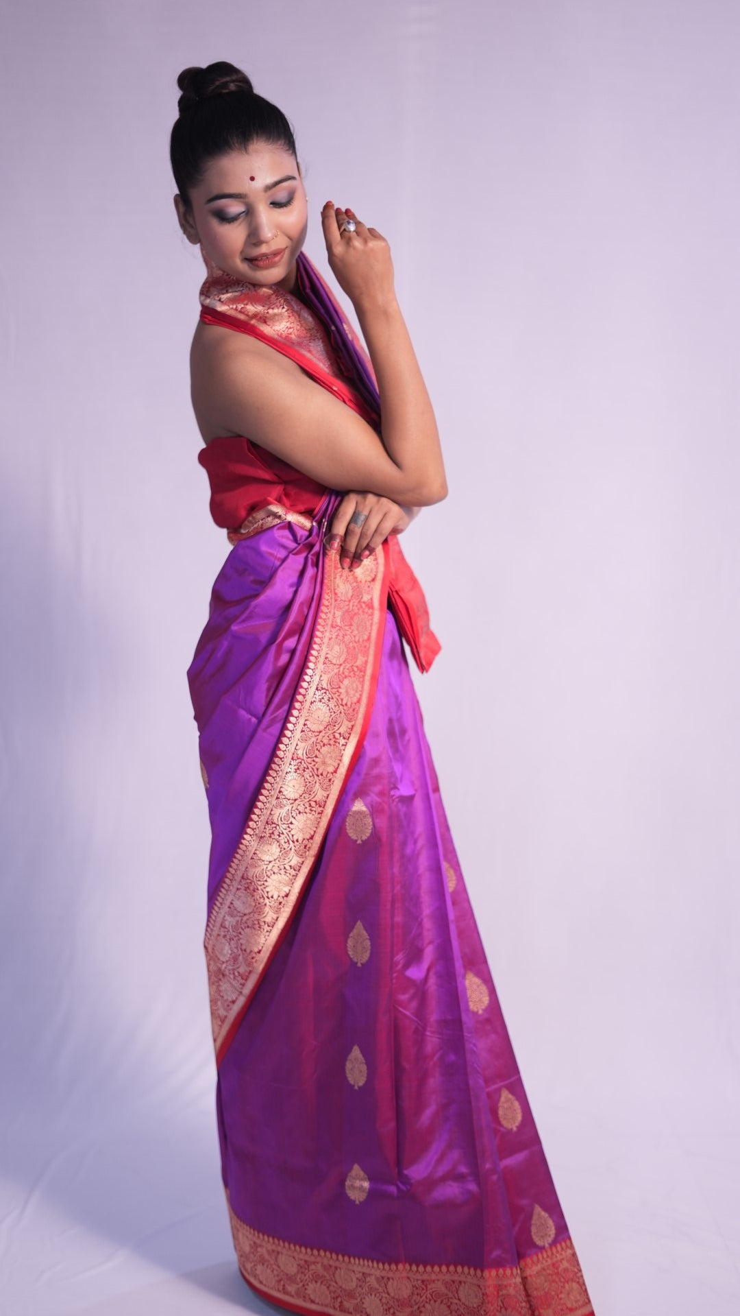 Kaya: Luxurious Katan silk banarasi saree