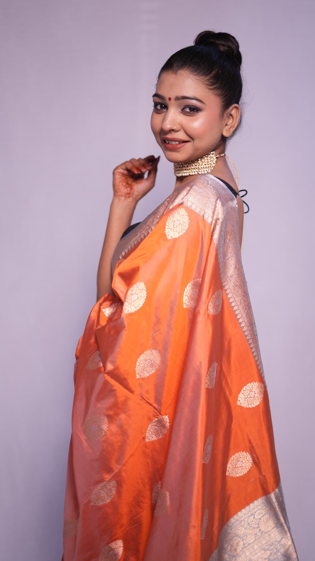 Kaveri: Luxurious Katan silk banarasi saree