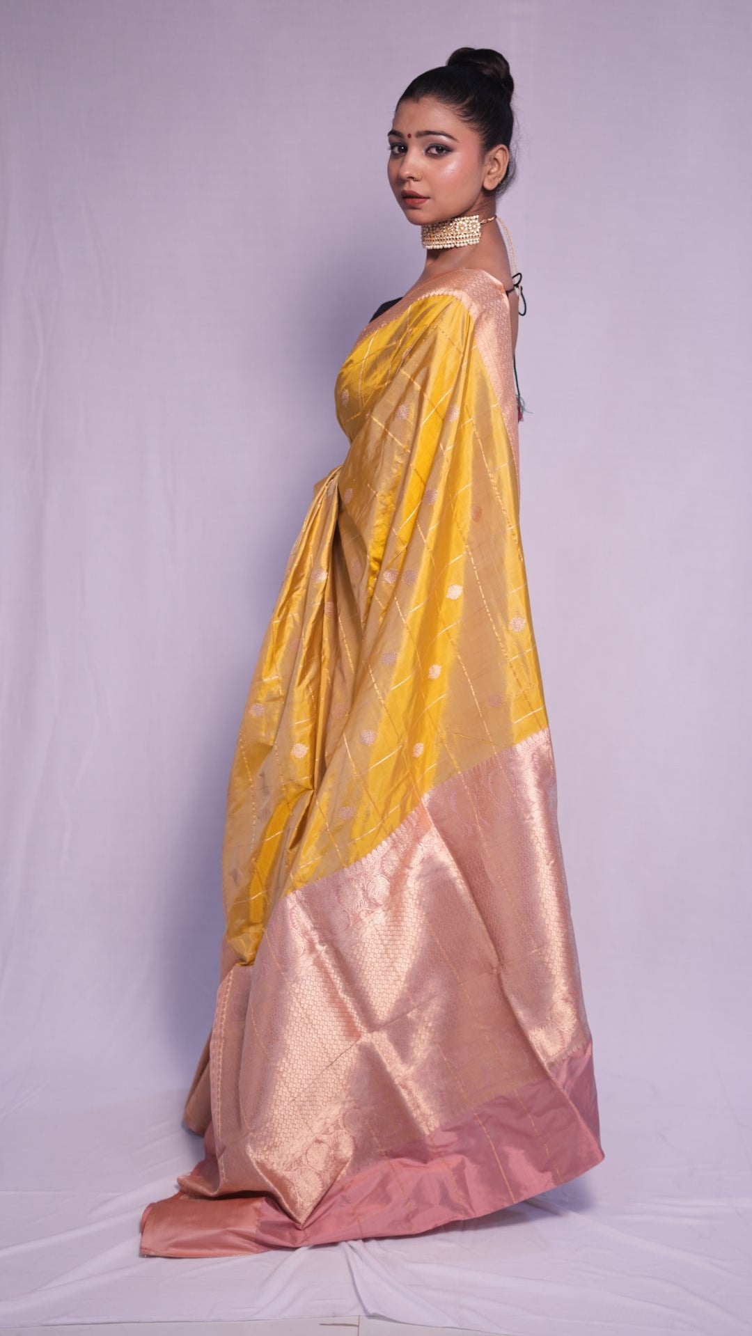 Vaishnav: Luxurious Katan silk banarasi saree