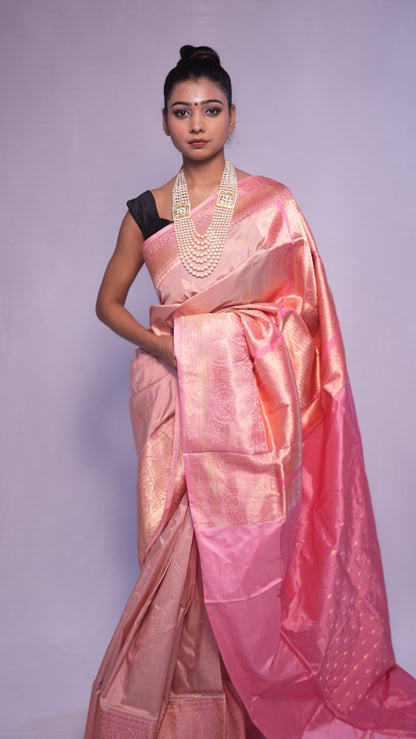 Usha: Luxurious Katan silk banarasi saree