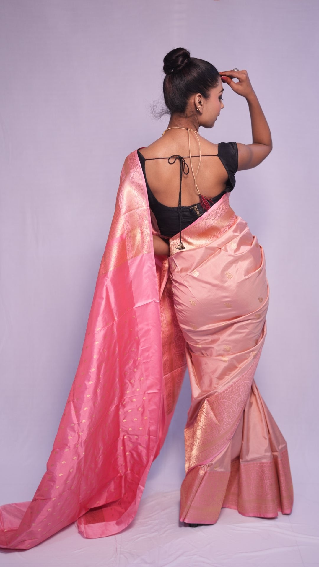 Usha: Luxurious Katan silk banarasi saree