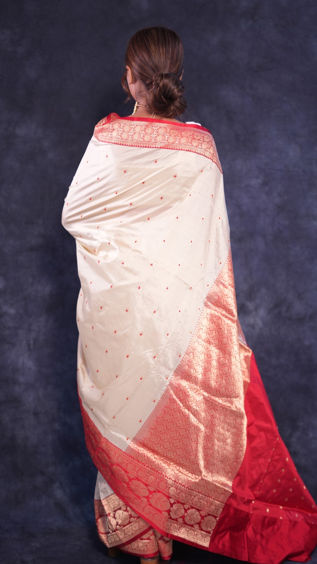 Uruj: Luxurious Katan silk Banarasi saree
