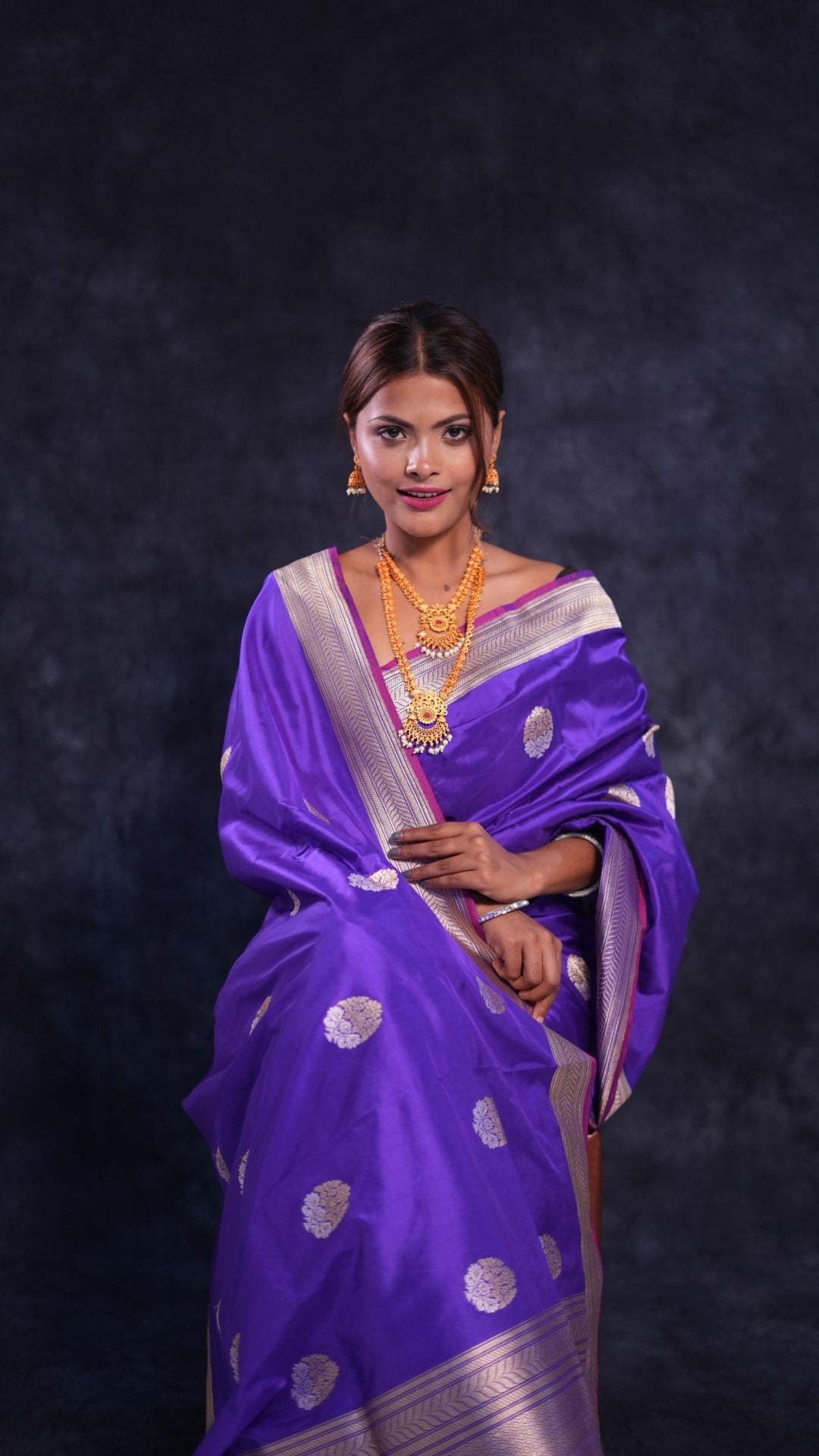 Sona-Rupa Luxurious Katan silk Banarasi saree