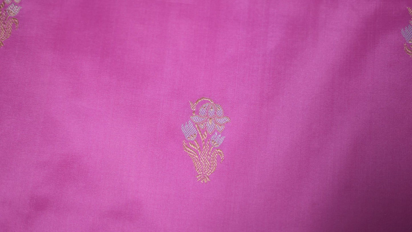 Phool: Pure Katan silk Banarasi saree